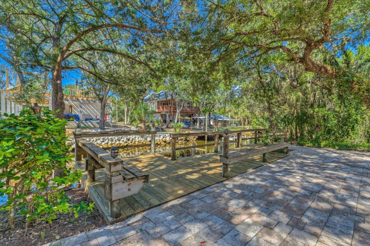 Canalfront Homosassa Escape With Private Dock! Екстериор снимка
