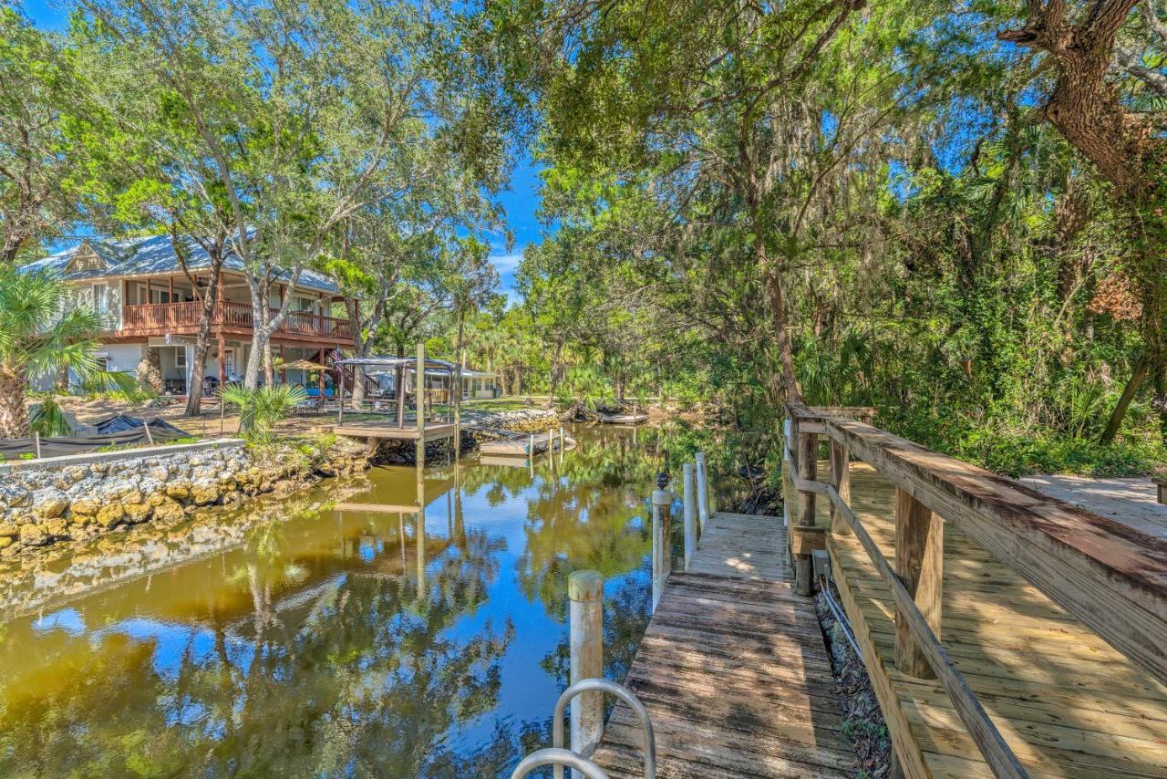 Canalfront Homosassa Escape With Private Dock! Екстериор снимка